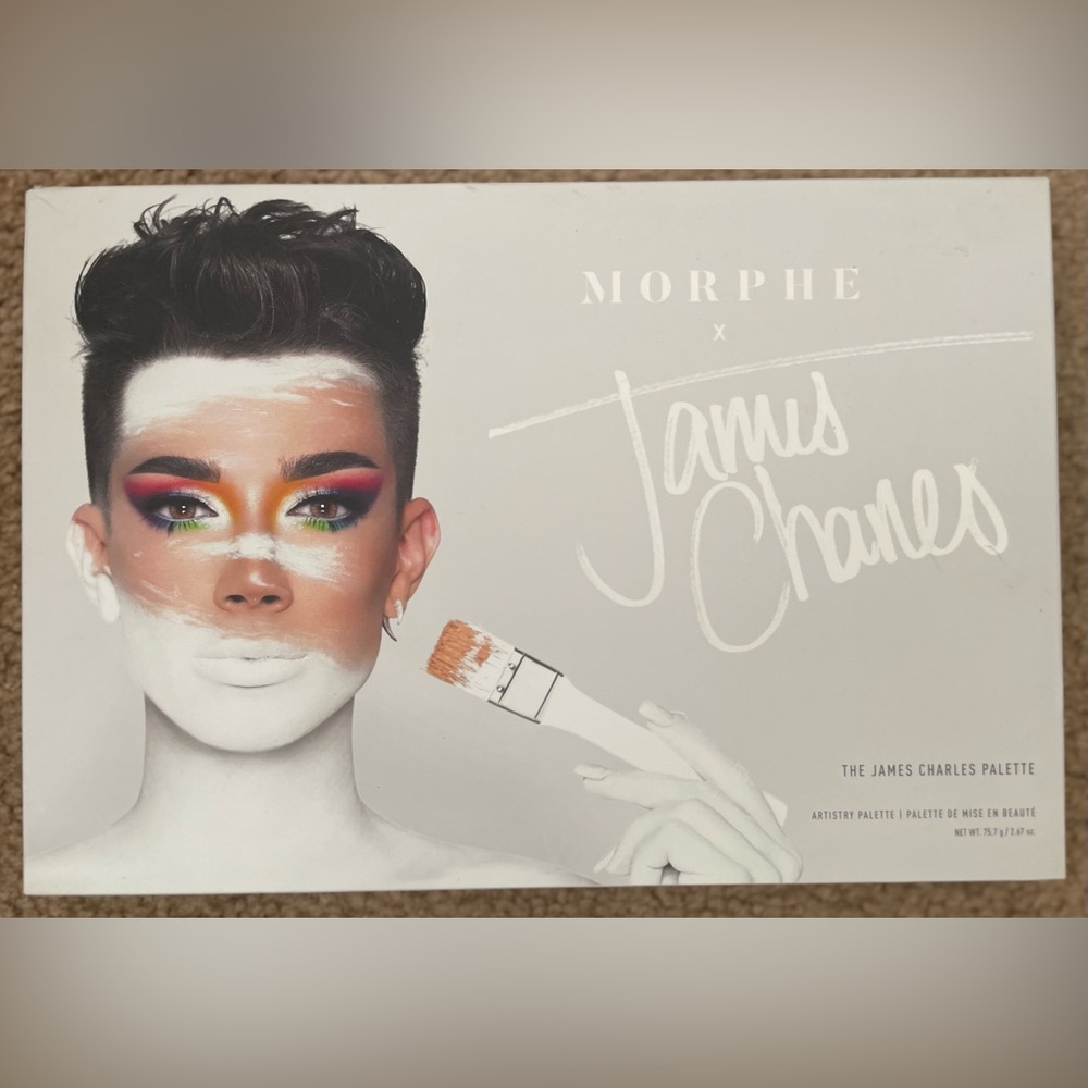 Morphe x James Charles FULL SIZE Large Artistry Eyeshadow Palette